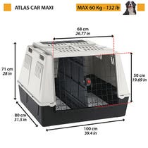 Ferplast Atlas Car Transportín para perros tamaño Maxi-1