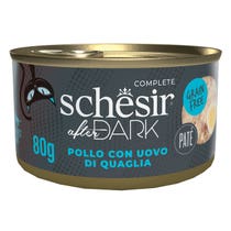 Schesir After Dark Gatto Adulto Paté Pollo & Uovo Di Quaglia 80g-1