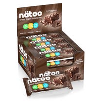 Natoo Crispy Vegan Protein Bar Chocolate & Hazelnut 16x50g-1