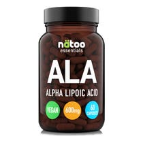 Natoo Essentials Ala 600mg Ácido Alfa Lipoico 60 Cápsulas Vegetales-1