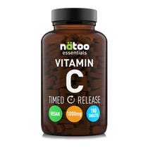 Natoo Essentials Comprimés de Vitamine C à Libération Temporisée 180 Comprimés-1