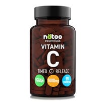 Natoo Essentials Comprimés de Vitamine C à Libération Temporisée 90 Comprimés-1