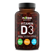 Natoo Essentials Vitamina D3 180 Cápsulas Blandas-1