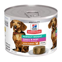 Hill's Science Plan Perfect Weight Adult Small & Mini Nourriture pour Chiens à la Dinde 200 g-1
