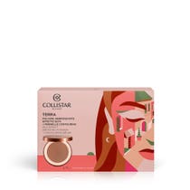 Collistar Coffret Terre de Poudre Bronzante Effet Soie 1.1 Maldives Mat + Pinceau Contouring-1