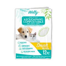 Welly Toalla Compostable Pequeña 40x55 Cm 12 Piezas-1