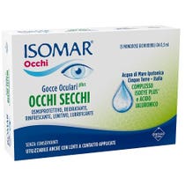 Isomar Occhi Secchi Plus Gocce Oculari Acido Ialuronico 0,20% 15 Flaconcini-1