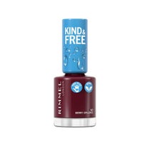 Rimmel Kind &Free Natural Base Formula Nail Polish Shades 157 Berry Opulence 8ml-1