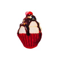 Crosses Bakery Street Brown Cupcake With Catnip Game For Cats-1