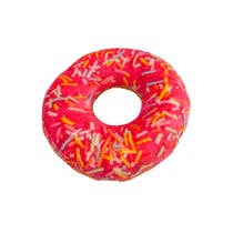 Pink Crosses Bakery Street Donut With Catnip Toy For Cats 9cm-1