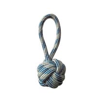 Cotonosso Crosses Handle With Ball Pastel Blue Dog Toy 20cm-1