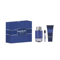 Montblanc Explorer Ultra Blue Coffret Homme Eau de Parfum 100 ml + 7,5 ml, Gel Douche 100 ml-1