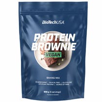 Brownie Proteico Vegano Biotech USA 600g-1