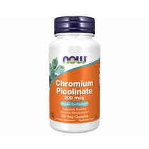 Now Foods Picolinato de Cromo 100 Cápsulas-1