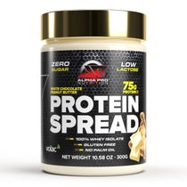 Alpha Pro Nutrition Tartinade Protéinée Beurre de Cacahuète Blanc 300g-1