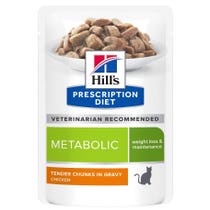 Hill's Prescription Diet Alimento metabólico para gatos 85 g-1