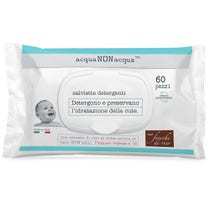 Flocons de riz Lingettes nettoyantes à l'eau et non à l'eau 60 pièces-2