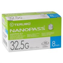 Aguja Nanopass para pluma de insulina 32.5G 8mm 100 piezas-1