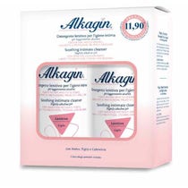 Alkagin Bipack PH 7 Nettoyant Intime Apaisant 400 ml-2