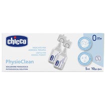 Chicco Physioclean Solution Physiologique Lavage Nasal 10 Pièces 0 Mois +-1