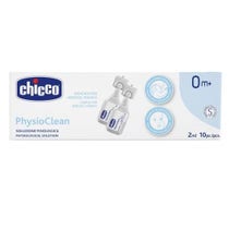 Chicco Physioclean Solution Physiologique Lavage Nasal 10 Pièces 0 Mois +-1