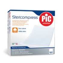 Pic Stericompress Gasa De Algodón Estéril 10x10cm 25 Piezas-1
