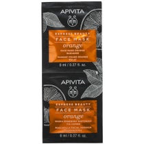 Apivita Express Beauty Orange Illuminating Face Mask 2x8ml-2
