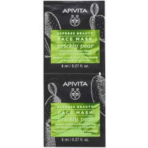 Apivita Express Beauty Moisturizing / Soothing Face Mask Prickly Pear 2x8ml-2
