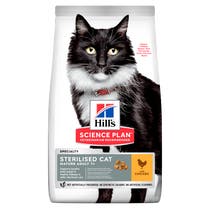 Hill's Science Plan Adult 7+ Stérilisé Chat Croquettes Poulet Pour Chat Sachet 300g-2