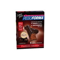 Pesoforma Barritas Chocolate Amargo Dulce 12 Piezas-2