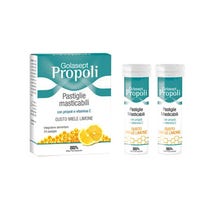 Golasept Propolis 24 Comprimés à Croquer Miel Citron-2