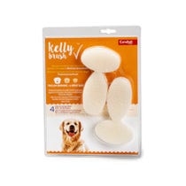 Kelly Brush Large Sponge For Dental Cleaning Dogs 4 + 4 Pieces-1