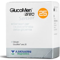 Glucomen Areo Sensor tiras de análisis de glucosa 25 piezas-1