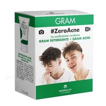 Nettoyant contre l'acné Gram Zero 50 ml + Crème 50 ml-1