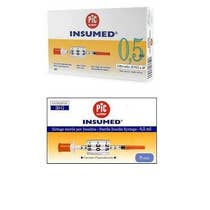 Pic Jeringa De Insulina 0.5ml Aguja Calibre 29 3 Bolsas De 10 Piezas-1