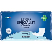 Lines Specialist Classic Rectangular Diaper Without Barrier 30 Pieces-2