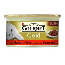 Gourmet Gold Casserole Au Boeuf Et Poulet En Sauce Aux Tomates 85 Gr-1
