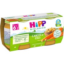 Hipp Bio Carottes Et Pois Chiches Homogénéisés 2x80g-1