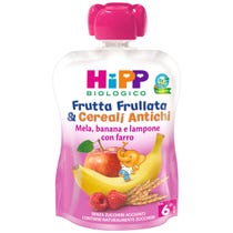 Hipp Smoothie Fruits & Céréales Anciennes Pomme/Banane/Framboise À L'Épeautre 90g 6 Mois+-1