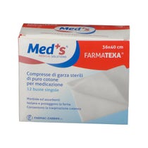 Gasa Comprimida Meds 12/8 36x40cm 12 Piezas-2