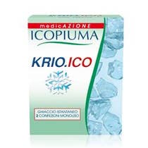 Hielo Instantáneo Desechable Icopiuma Krio 2 Sobres-1