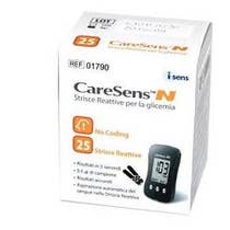Caresens Tiras Medidoras De Glucosa En Sangre 25 Piezas-1