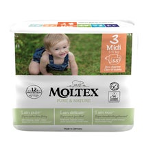 Manyx Pure &Nature Midi Couches Taille 3 -4 / 9kg- 33 Pièces-1