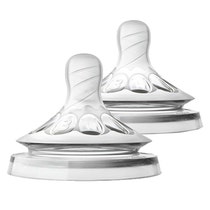 Avent Philips Natural Medium Flow Teats 3 Holes 2 Pieces-1