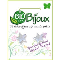 Bioetic Bijoux Orecchino Stella Argento 7x7mm 1 Paio-1