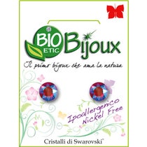 Bioetic Bijoux Xirius Boucle d'oreille Light Siam Shimmer 6,2 mm-1