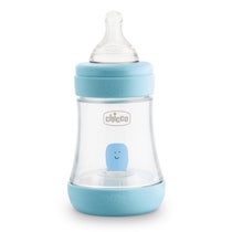 Chicco Perfect 5 Biberon 150 ml Bleu Clair - Débit LENT-1