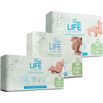 Freelife BebeCash Midi Couches Taille 3 52 Pièces 4-9kg-1