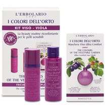 L'erbolario I Colori Dell'orto Comforting Purple Facial Kit For Sensitive Skin 1 Kit-1