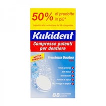 Kukident Compresse Pulenti Freschezza Duratura 88 Compresse-2